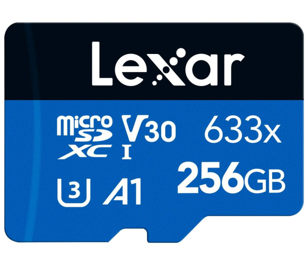 Lexar 256GB microSDXC High-Performance 633x UHS-I A1 V30 - 603806 - zdjęcie 3